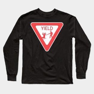 Ye Olde Yield Sign RPG Fan Long Sleeve T-Shirt